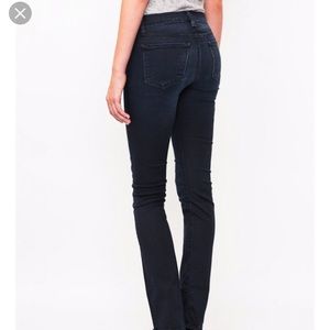 J Brand Mid Rise Rail Skinny Jeans in Atmosphere